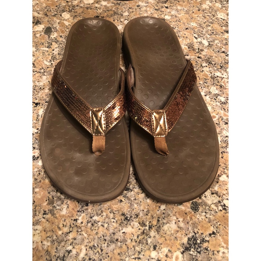 Vionic Tide Sequins Orthotic Sandals